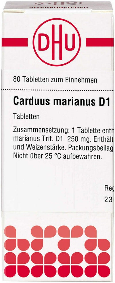 Dhu Carduus Marianus D1 80 Tabletten