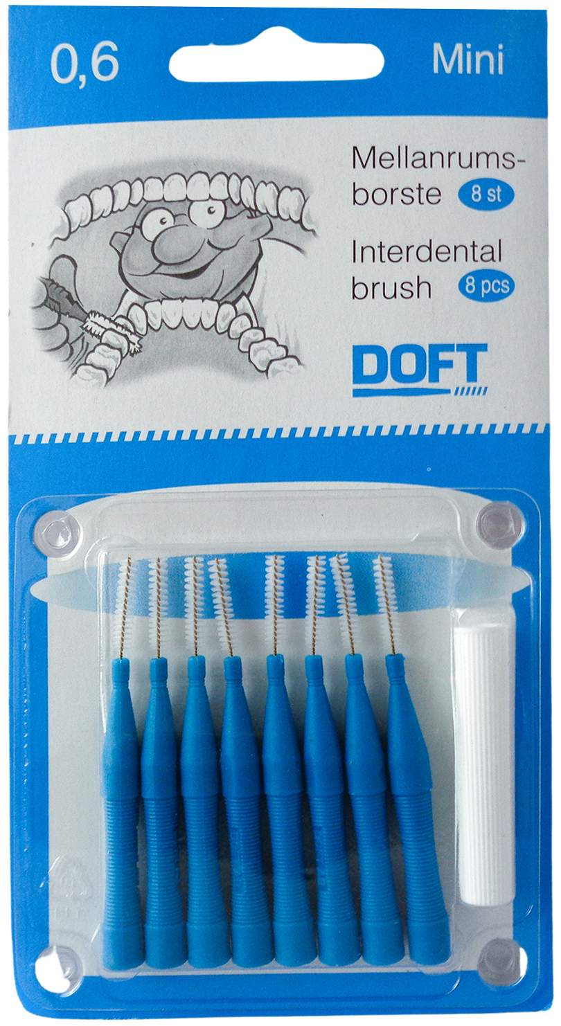 Interdentalbürste 0,6 Mini Doft 8 Stück