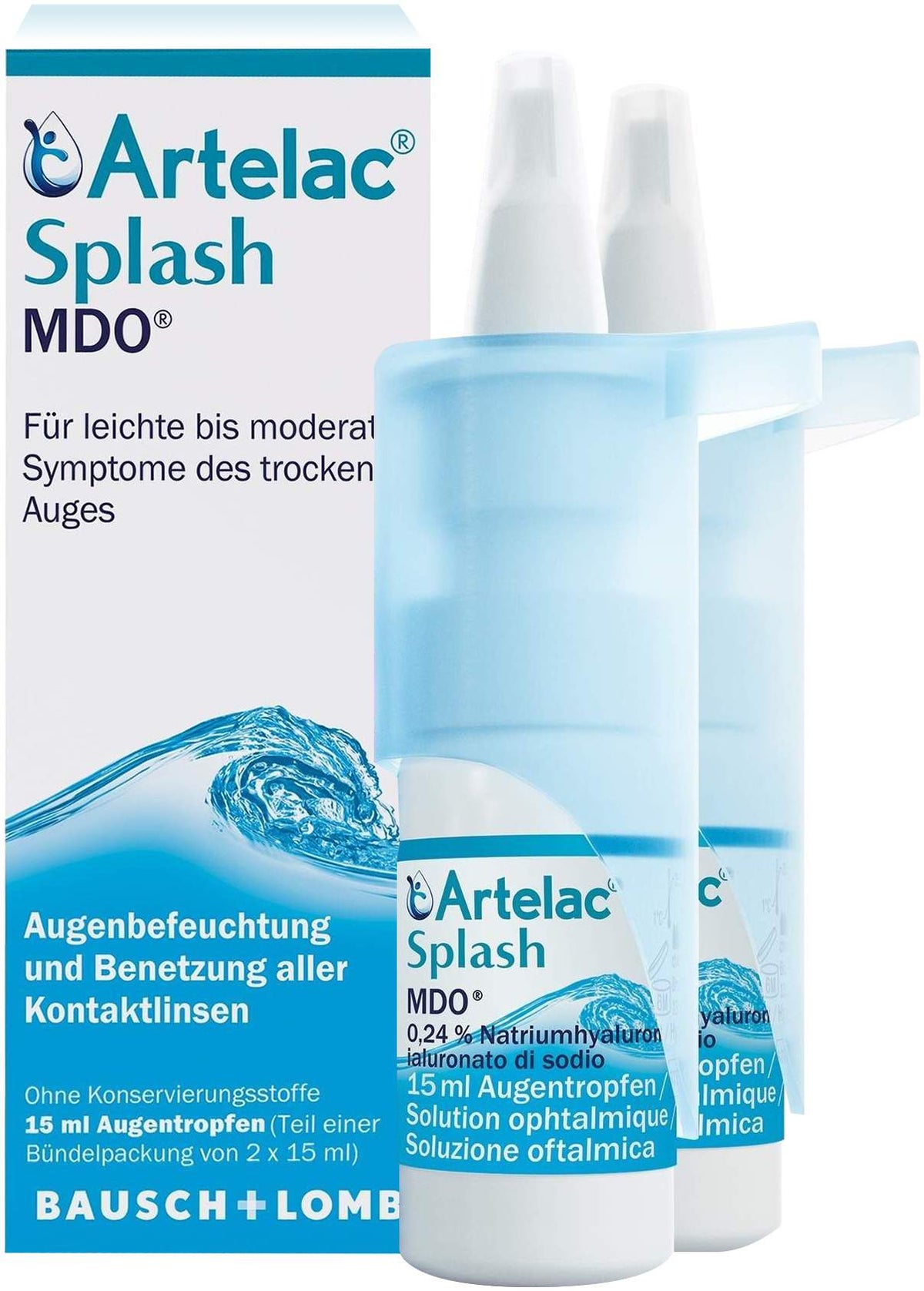Artelac Splash MDO 2 x 15 ml Augentropfen