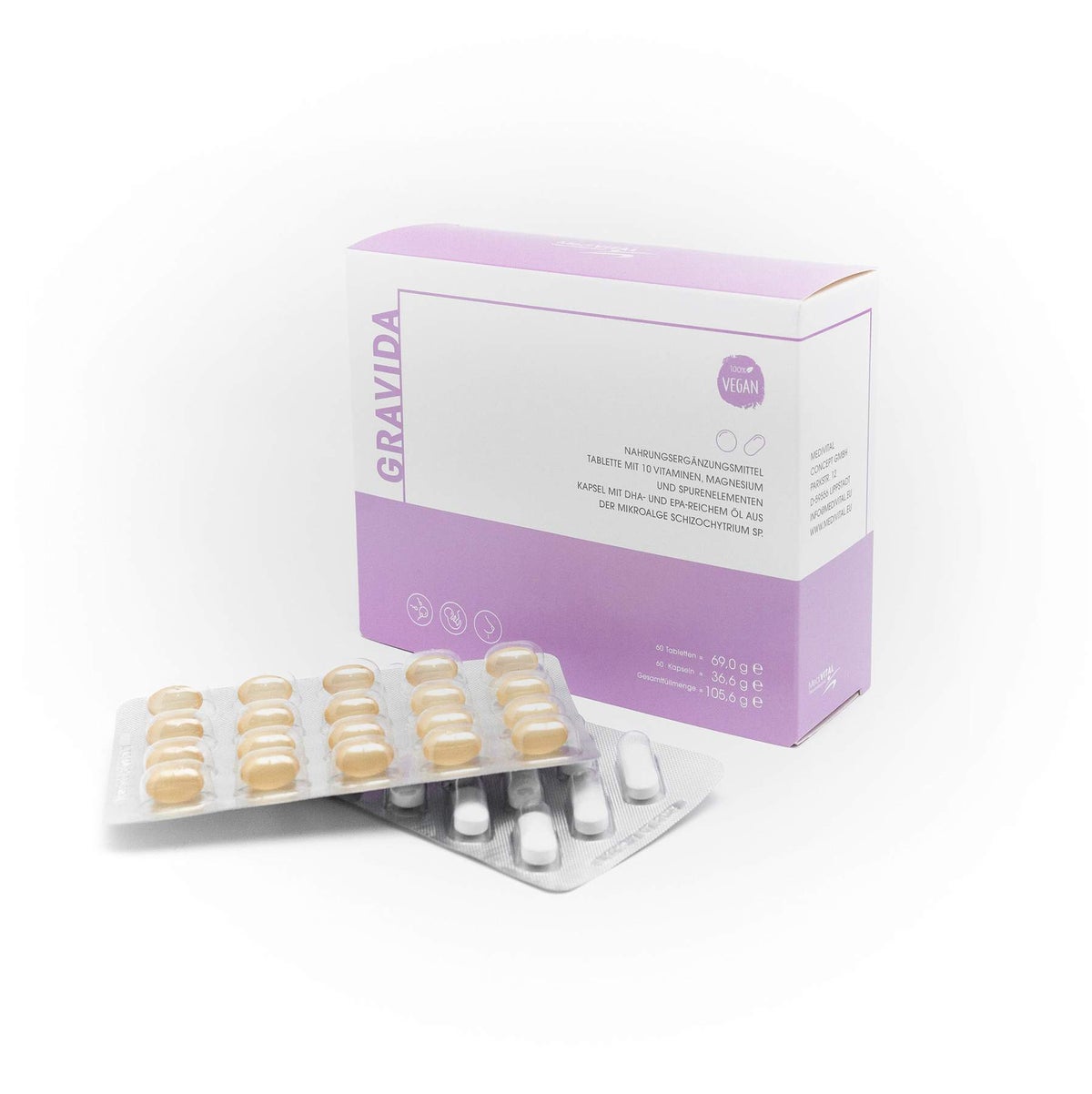 Medivital Gravida 60 Tabletten + 60 Kapseln