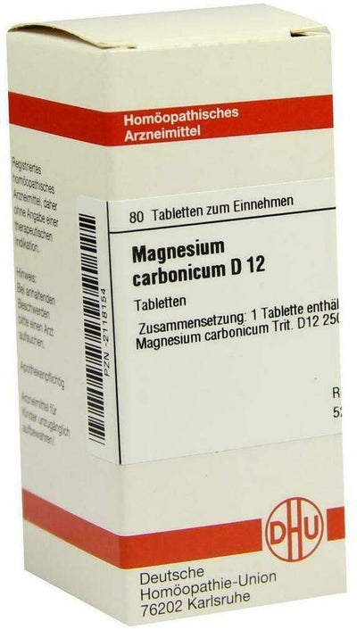Dhu Magnesium Carbonicum D12 80 Tabletten