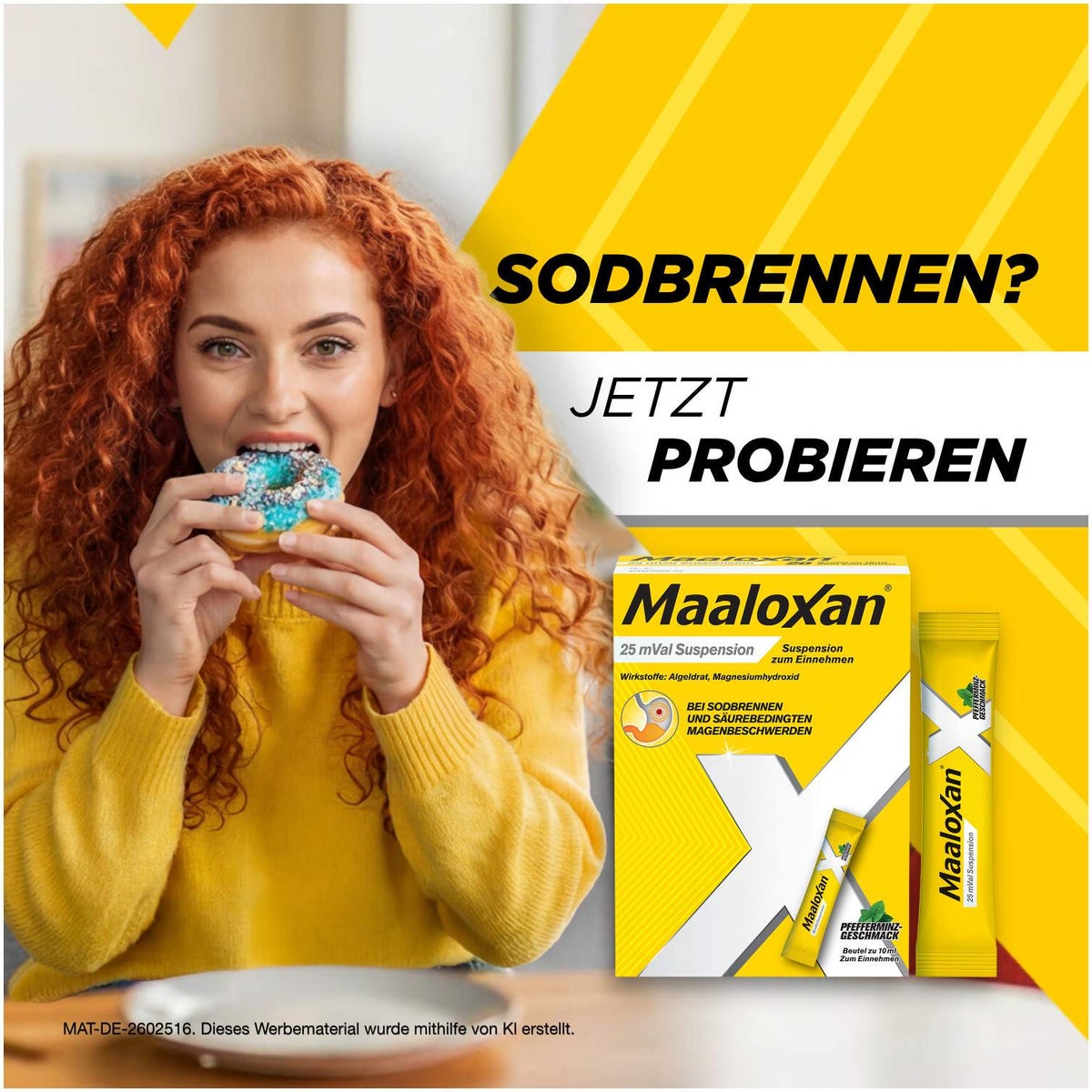 Maaloxan 25 mVal Suspension 50 X 10 ml Suspension