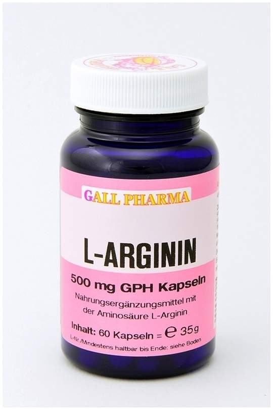 L-Arginin 500 mg Gph 60 Kapseln
