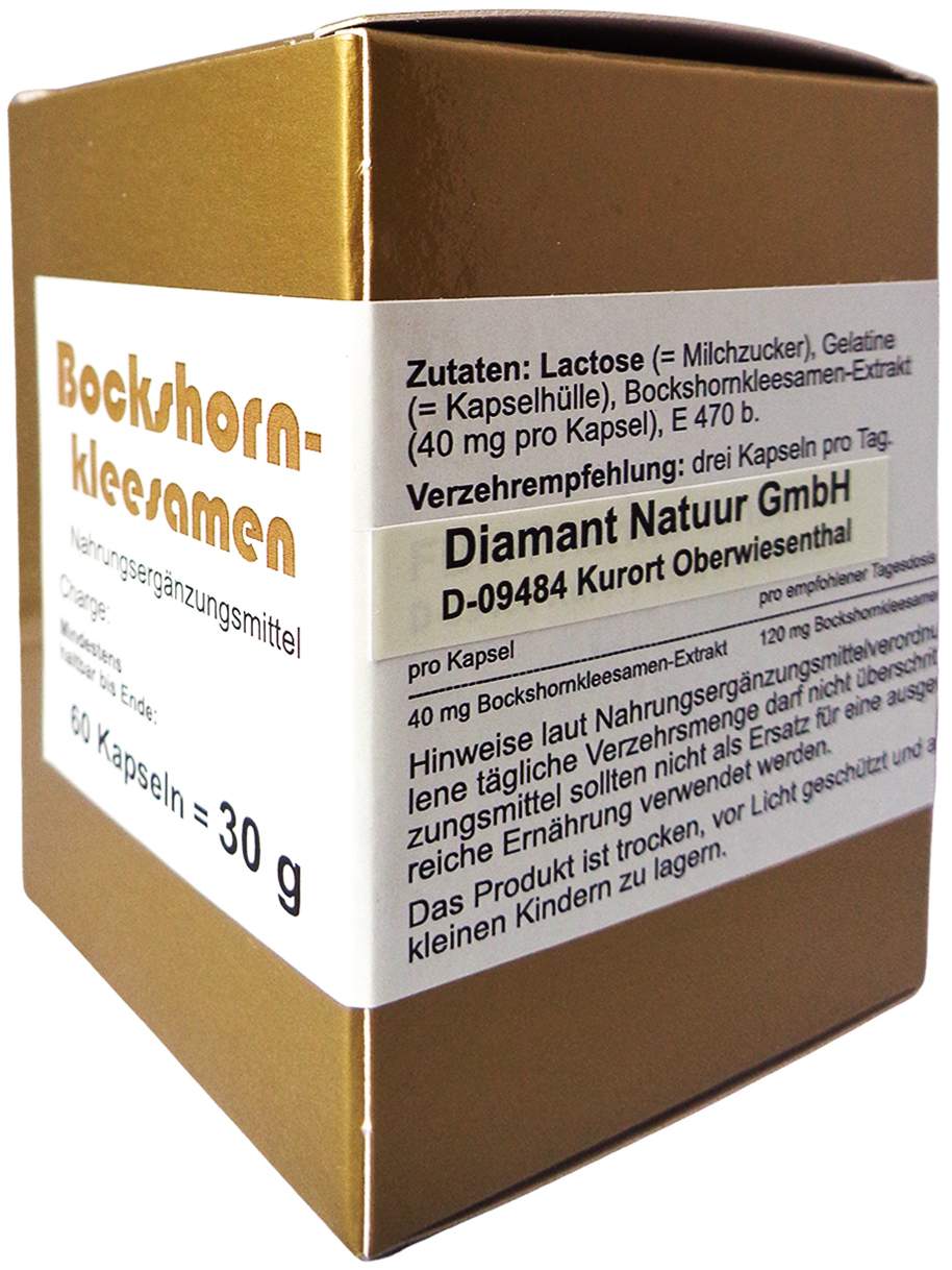 Bockshornkleesamen Kapseln 120  Stück