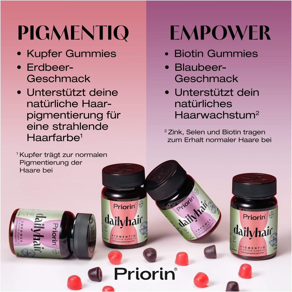 Priorin dailyhair Empower Gummies 30 Stück
