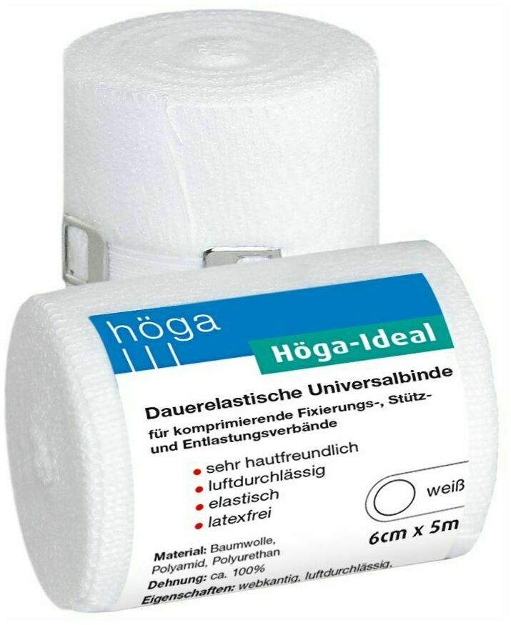Höga Idealbinde 6cmx5m Weiß