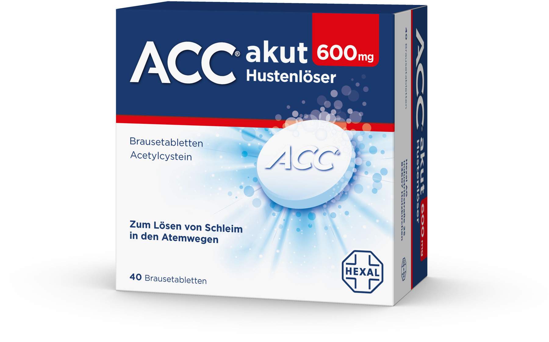 ACC akut 600 mg Hustenlöser 40 Brausetabletten