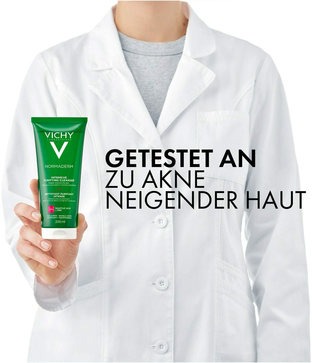 Vichy Normaderm Phytosolution Intensives Reinigungsgel 200 ml