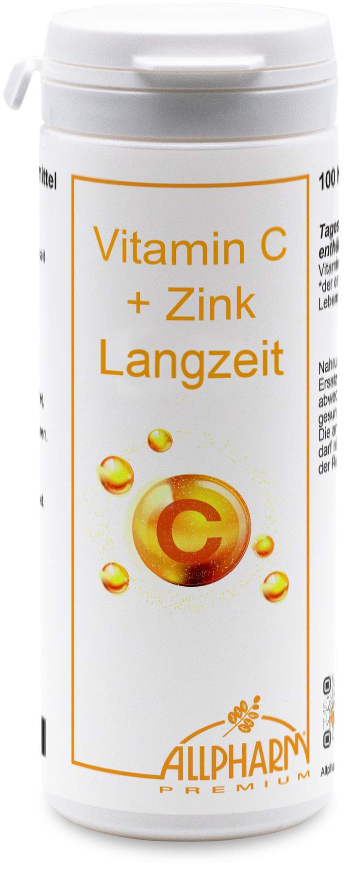 Vitamin C Plus Zink Depot 100 Kapseln