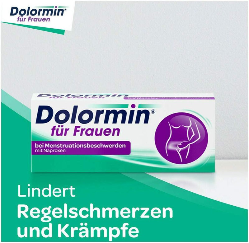 Dolormin für Frauen mit Naproxen 30 Tabletten