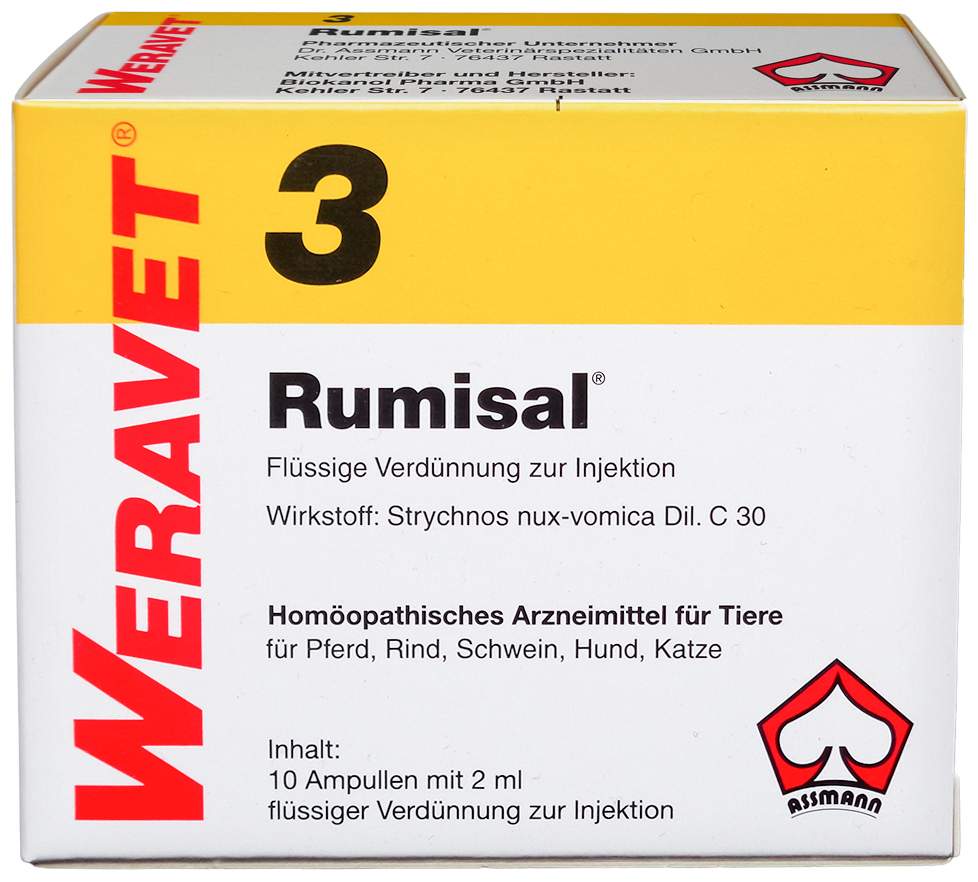 Rumisal 3 Ampullen Vet 10 X 2 ml
