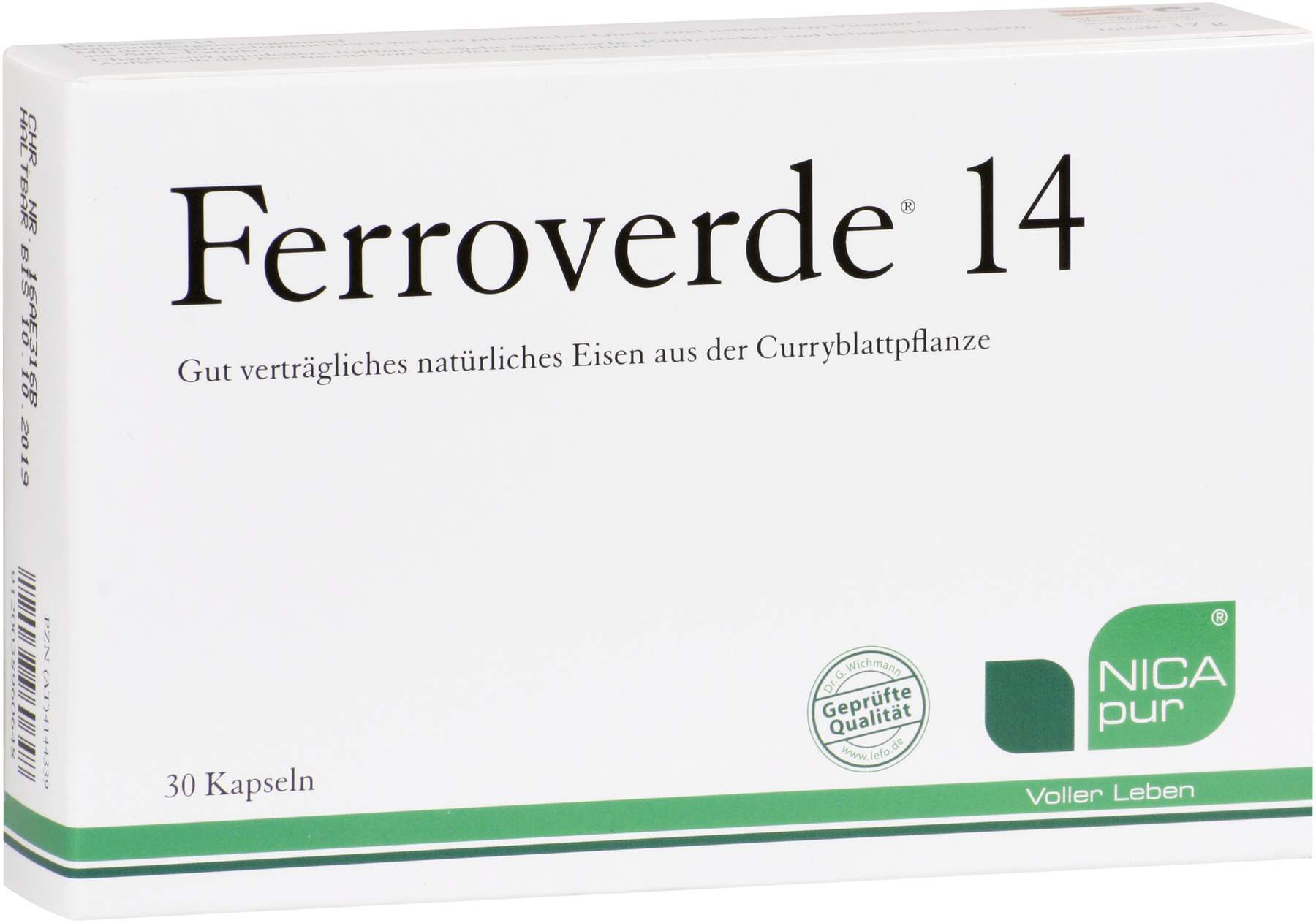Nicapur Ferroverde Kapseln