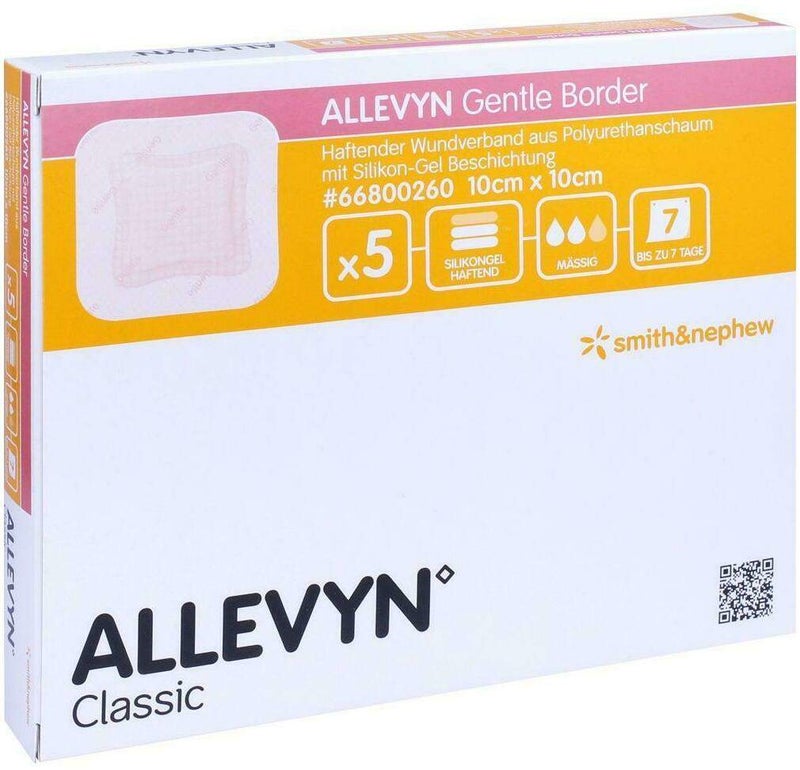 Allevyn Gentle Border 10x10 cm Schaumverb.