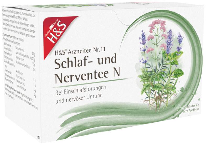 H&S Schlaf- und Nerventee N Filterbeutel