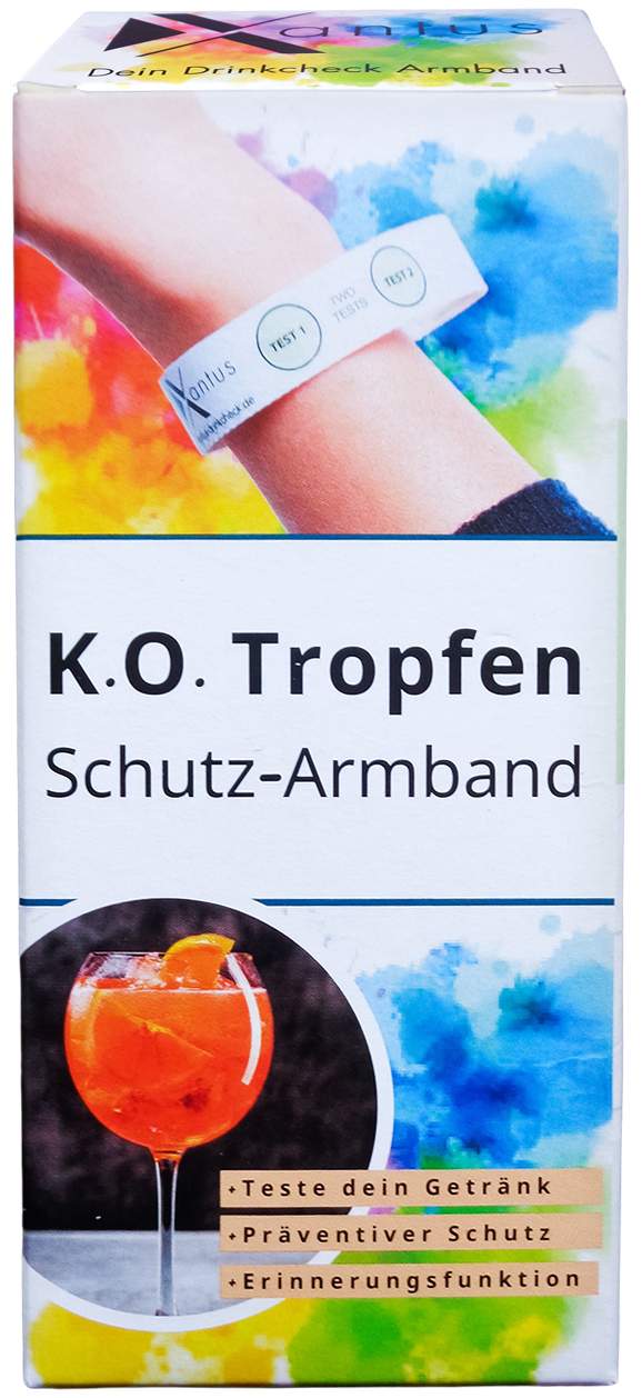 Xantus K.O.Tropfen Schutz Armband  4 Stk