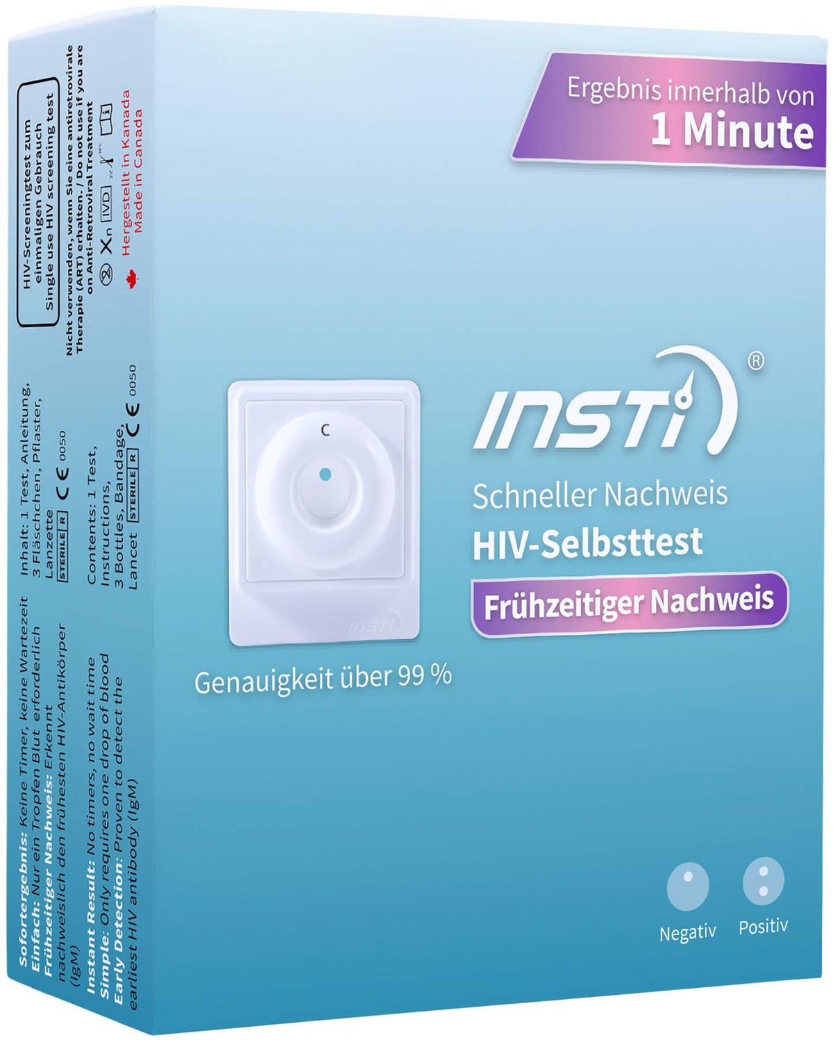 Hiv-Selbsttest Insti 1 Stück