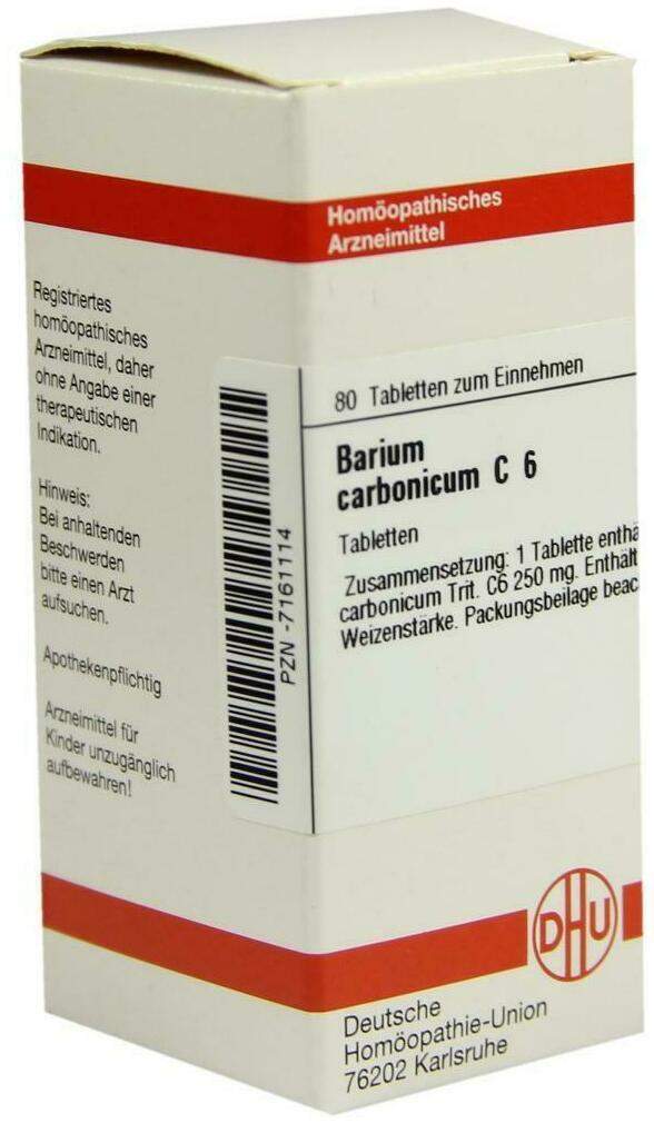 Dhu Barium Carbonicum C6 Tabletten