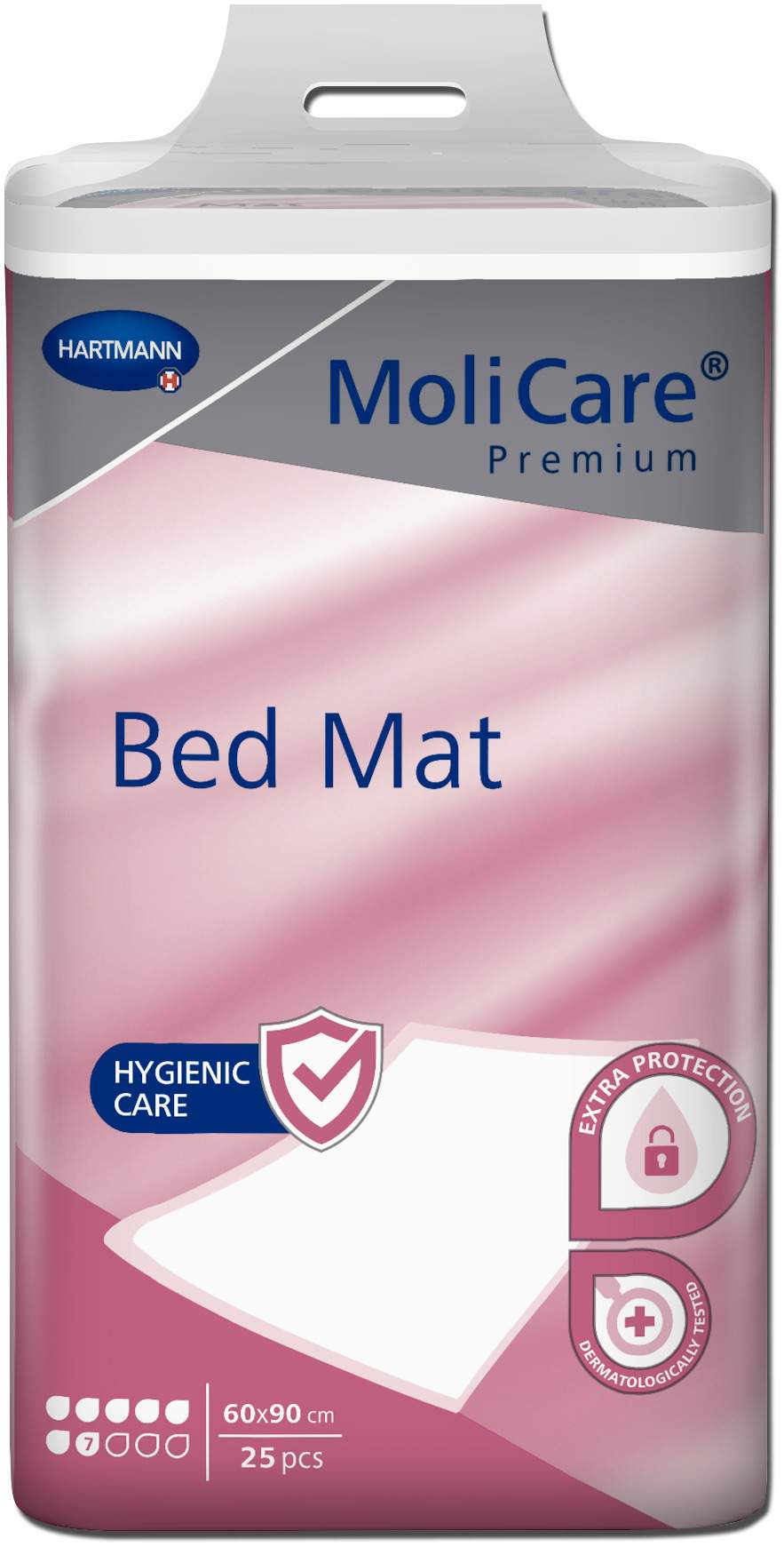Molicare Premium Bed Mat 7 Tropfen 60 X 90 cm 25 Stück