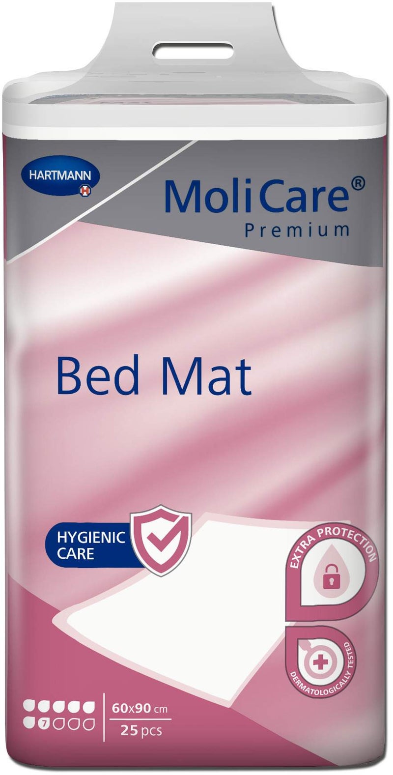 Molicare Premium Bed Mat 7 Tropfen 60 X 90 cm 25 Stück