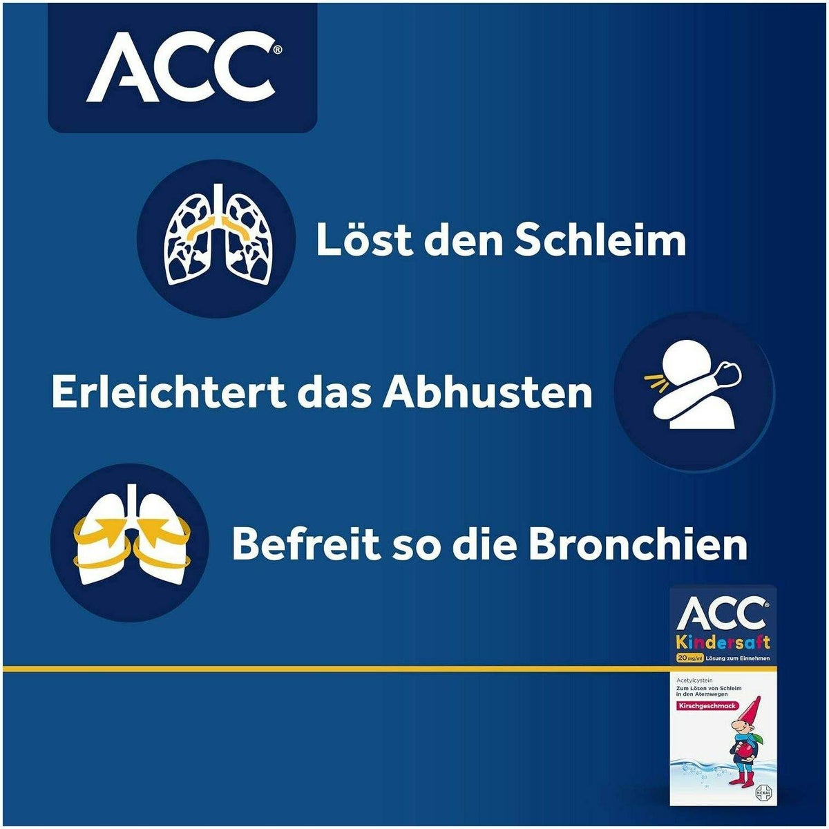 ACC akut 600 mg 40 Brausetabletten + ACC Kindersaft 100 ml