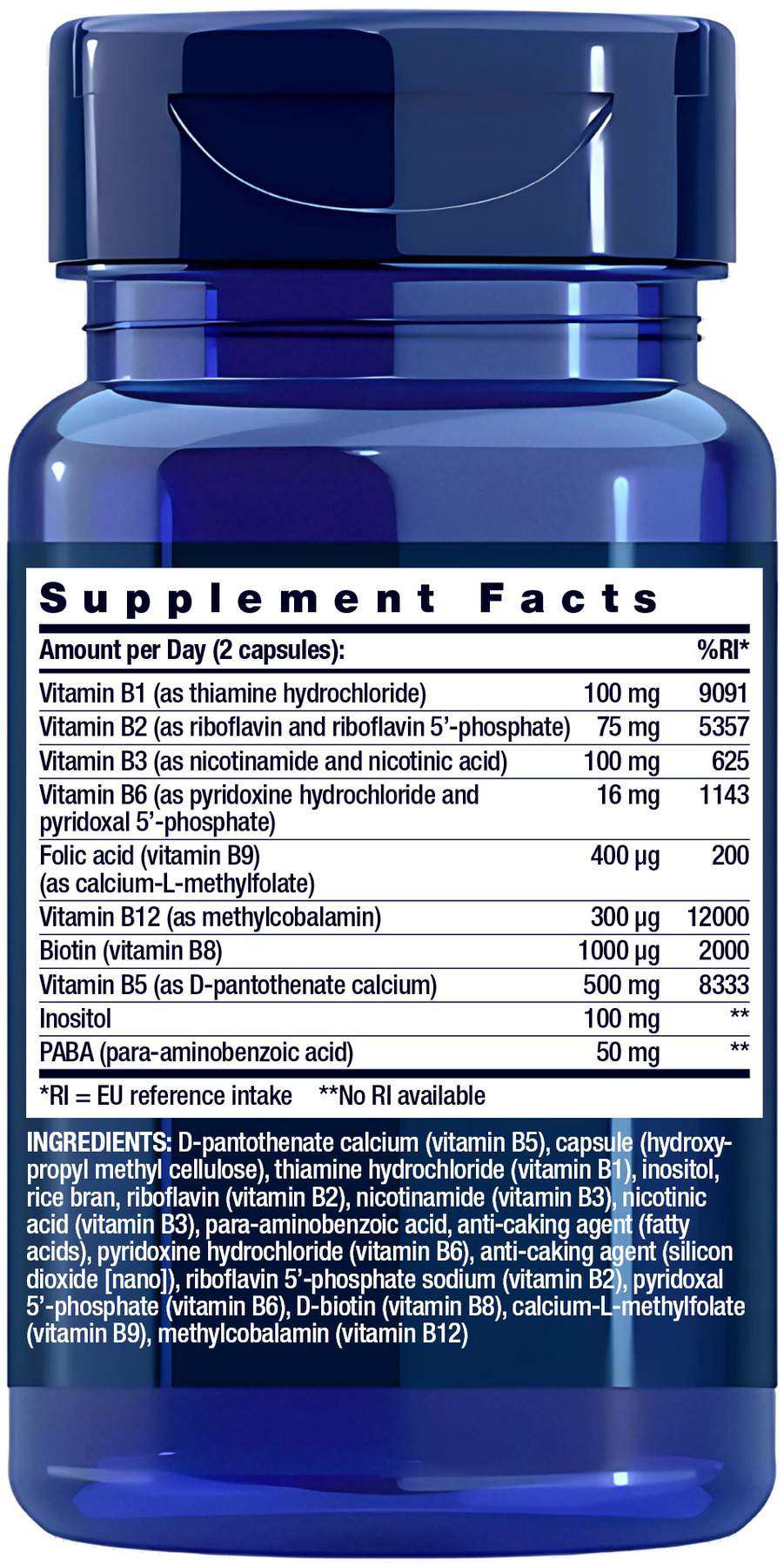 Bioactive Complete B-Complex 60 Kapseln