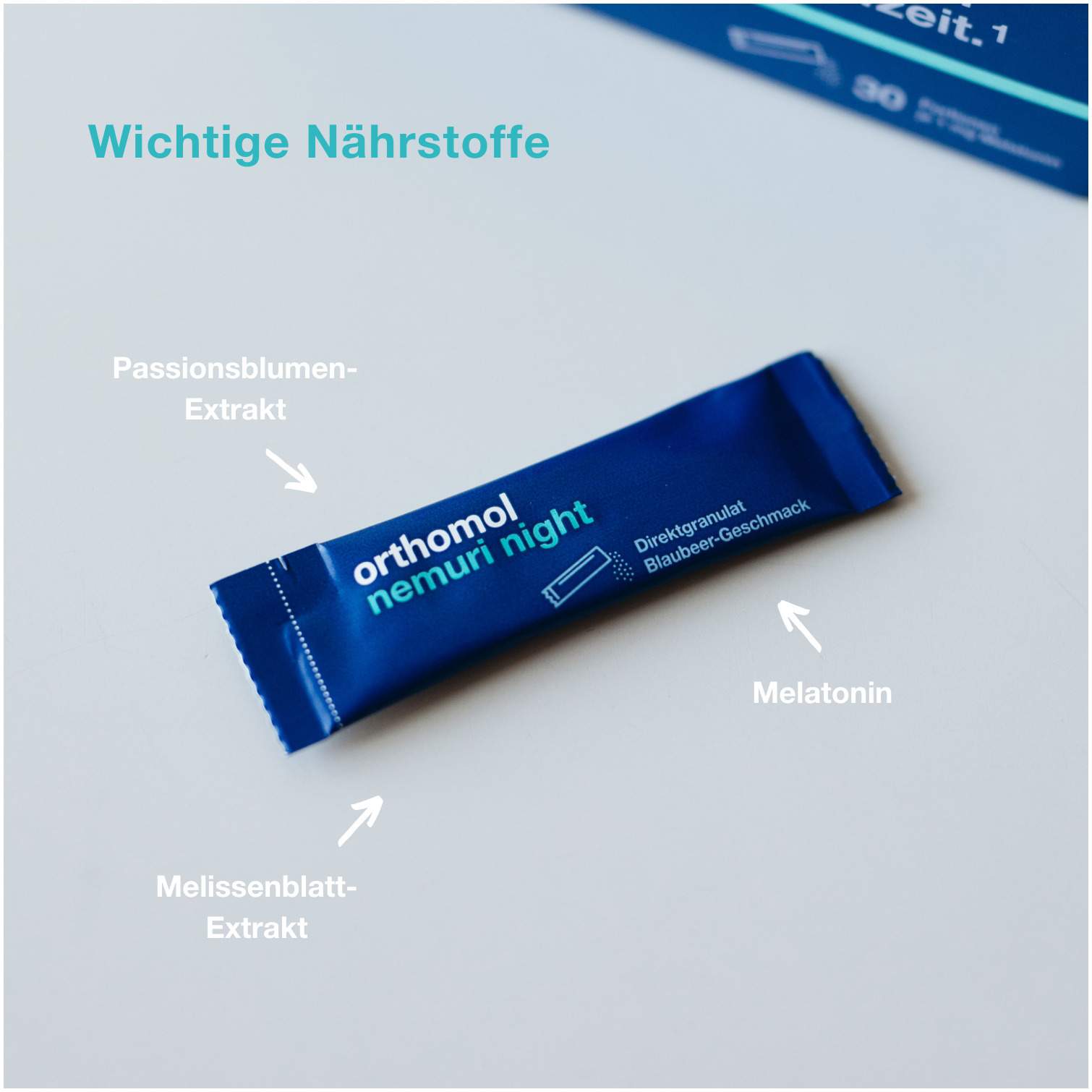 Orthomol nemuri night Direktgranulat 30 Beutel