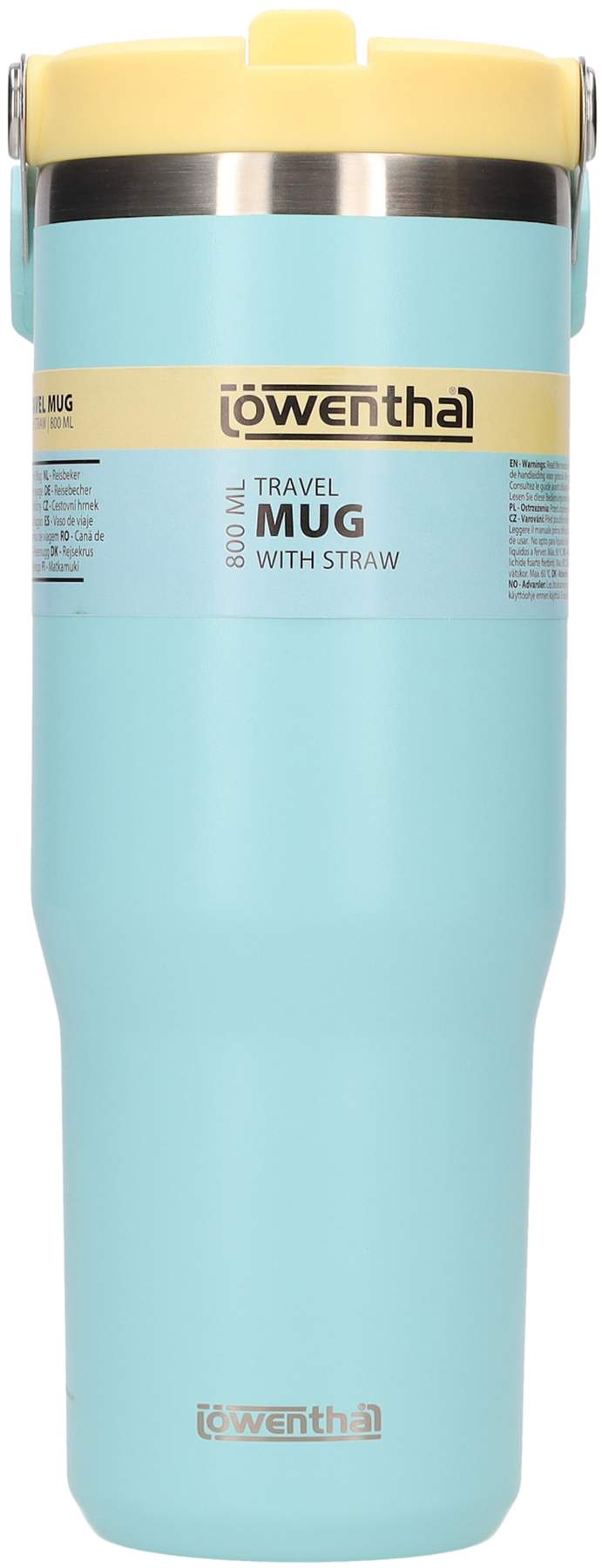 Flip-Becherglas Blau 800 ml