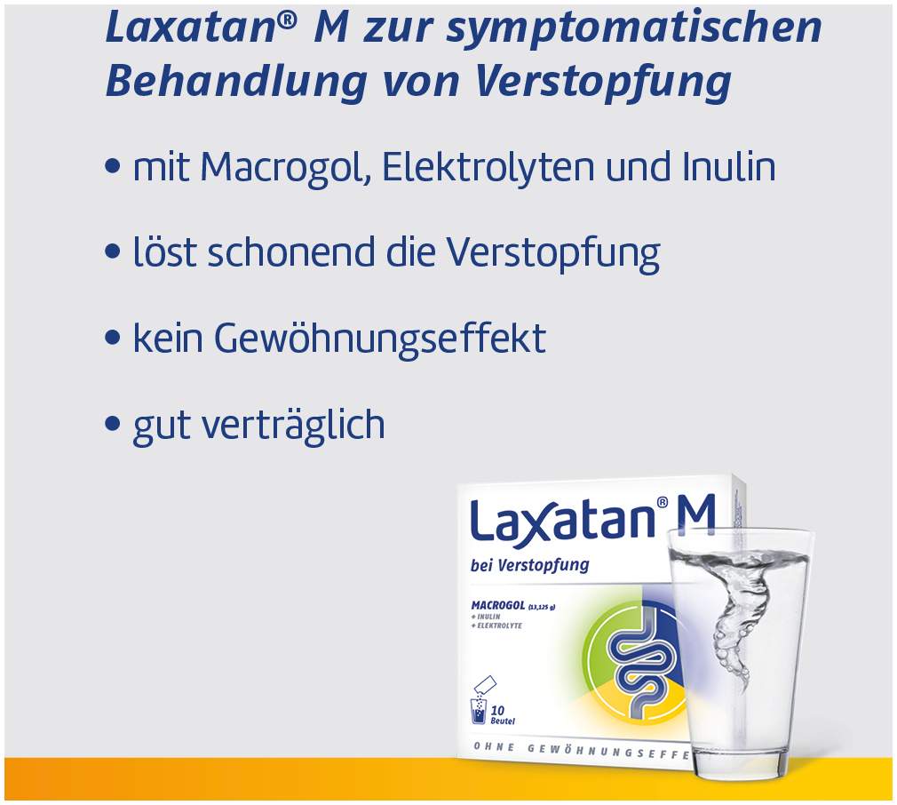 Laxatan Granulat M 10 Beutel