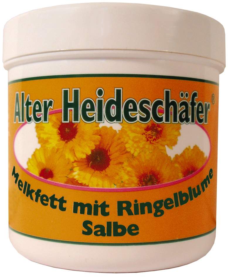 Alter Heideschäfer Melkfett mit Ringelblumen 250 ml Salbe