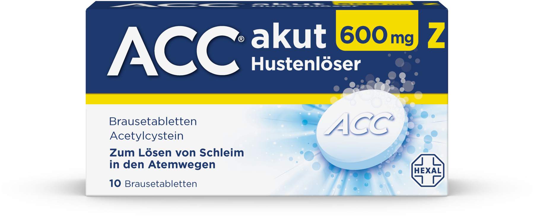 ACC akut 600 mg Z Hustenlöser 20 Brausetabletten