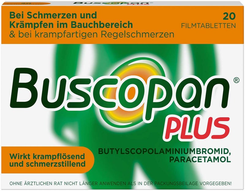 Buscopan Plus 20 Filmtabletten
