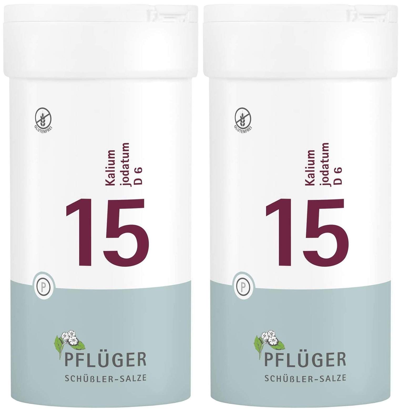 Biochemie Pflüger 15 Kalium jodatum D6 2 x 400 Tabletten