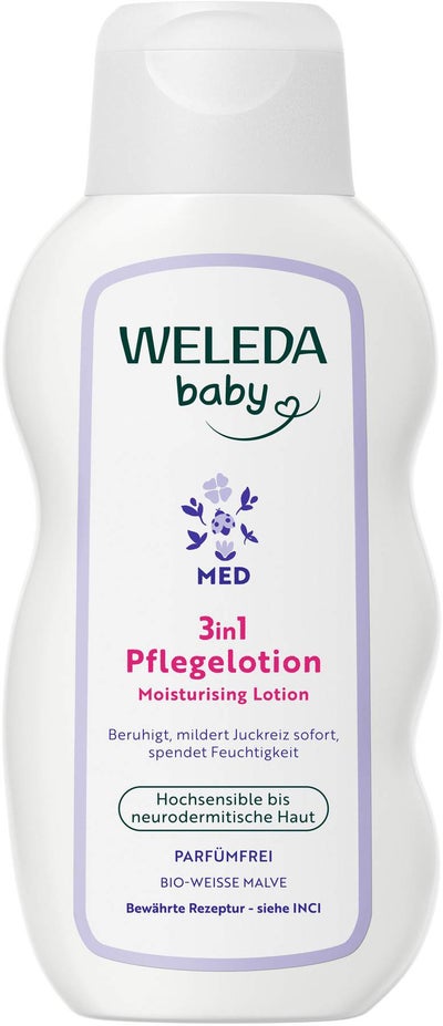 Weleda 3in1 weiße Malve Pflegelotion 200 ml