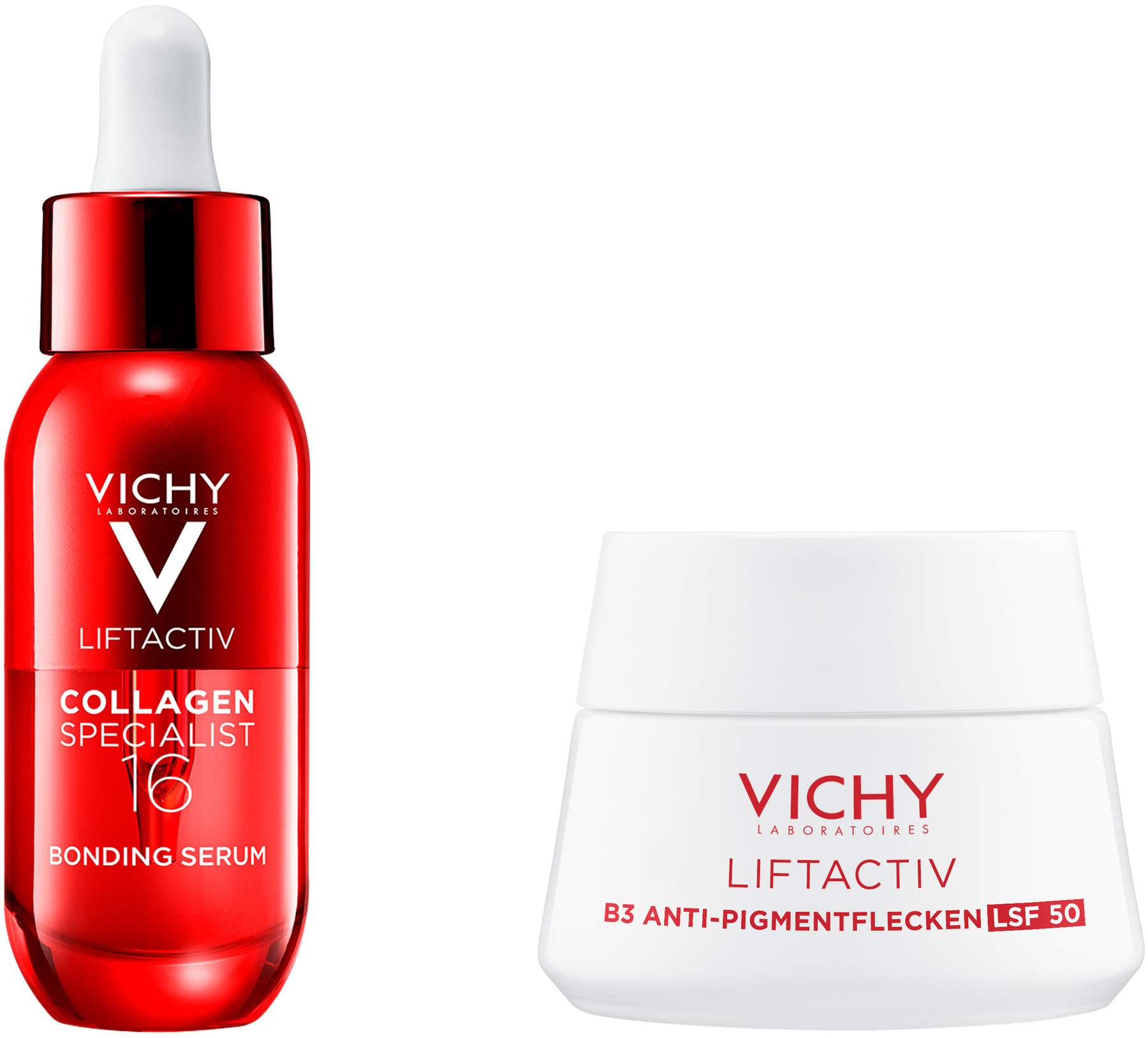 Vichy Liftactiv Collagen Specialist 16 Bonding Serum 30 ml + gratis Liftactiv B3 Anti-Pigmentflecken LSF50 15 ml