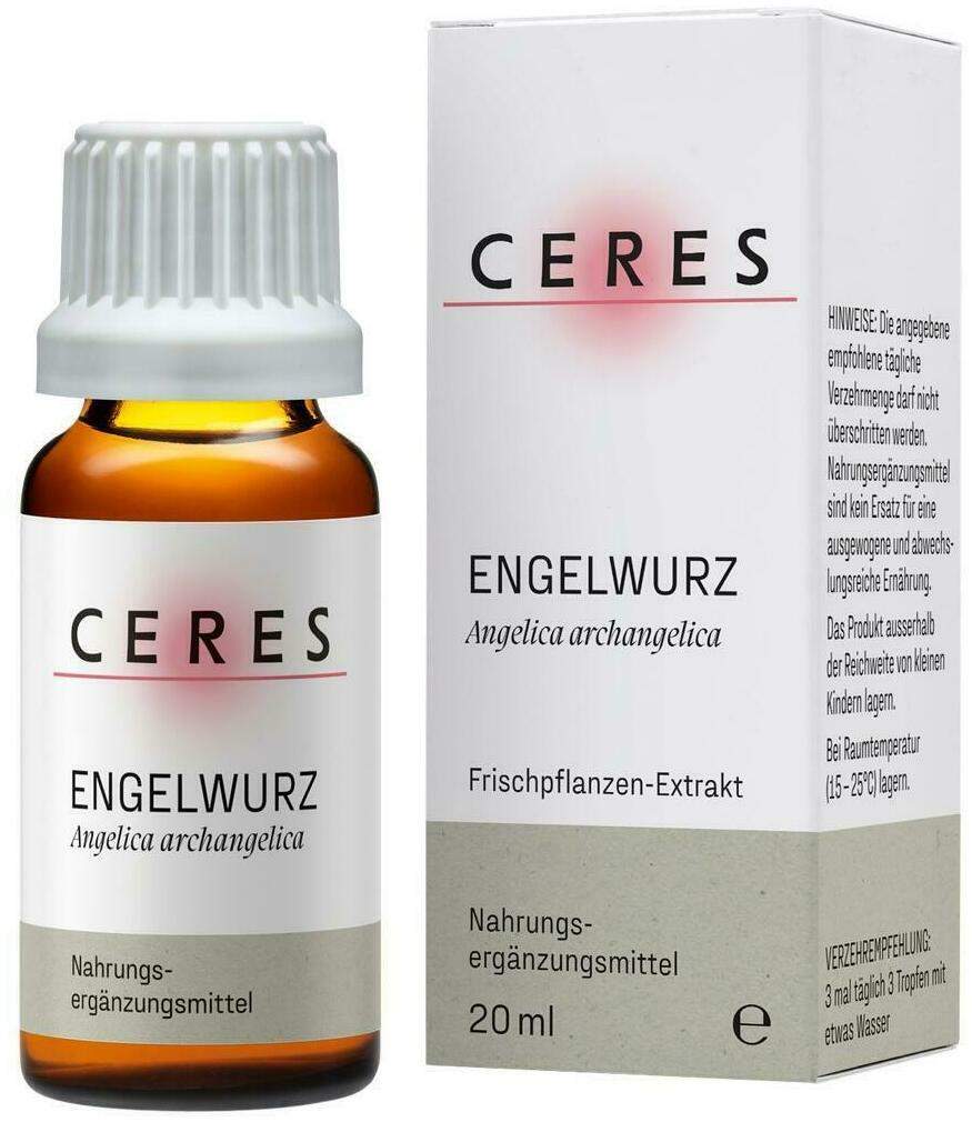 Ceres Engelwurz Angelica Archangelica Extrakt Tro.