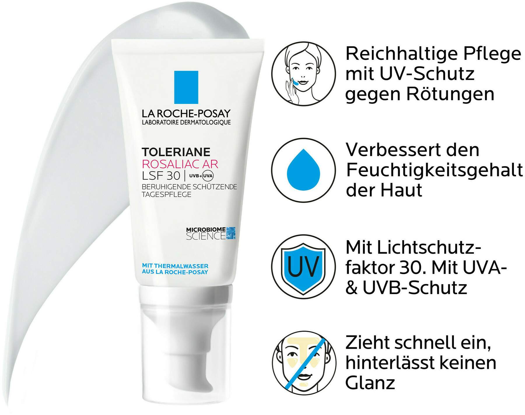 La Roche Posay Toleriane Rosaliac AR LSF 30 50 ml Creme