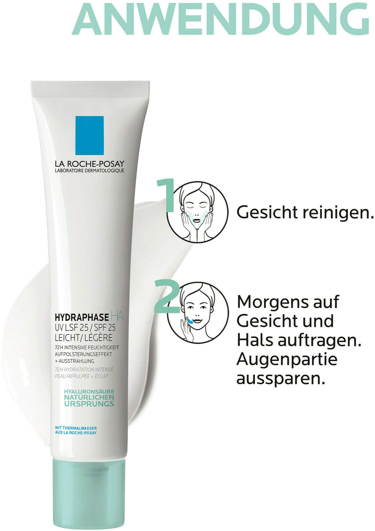 La Roche Posay Hydraphase HA UV Leichte Tagescreme LSF 25 40 ml