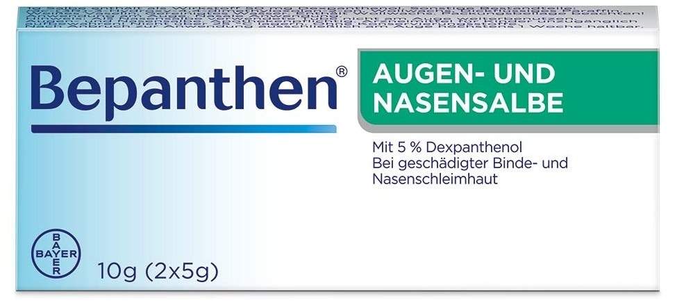 Bepanthen Augen- und Nasensalbe 10 g