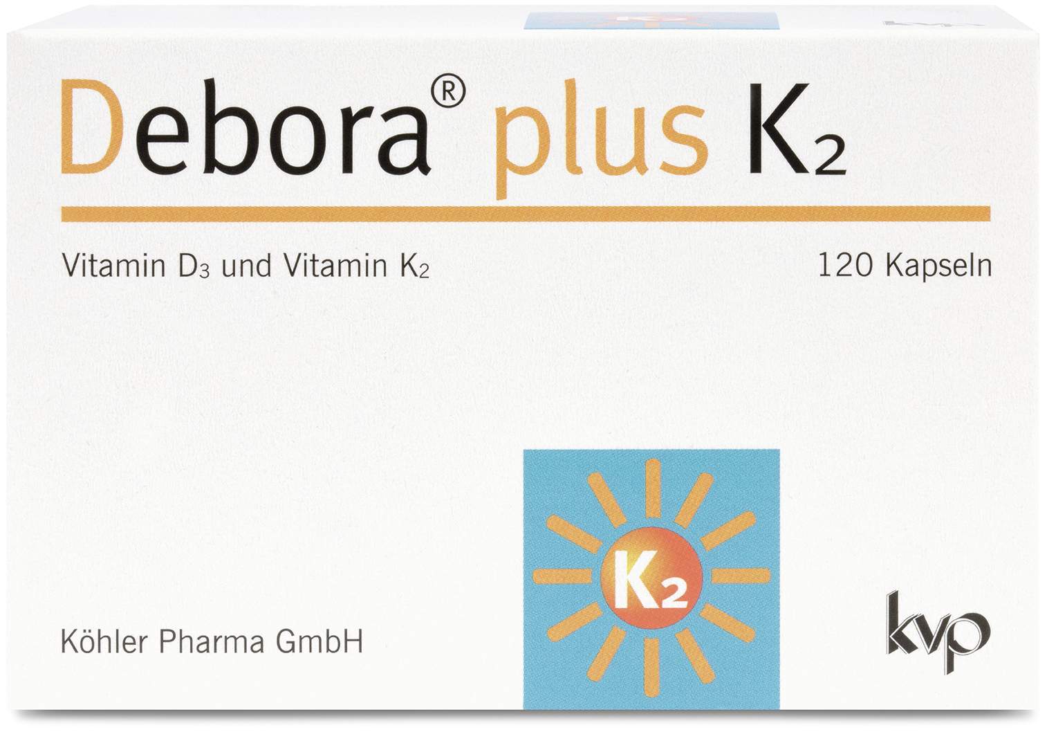 Debora Plus K2 120 Kapseln