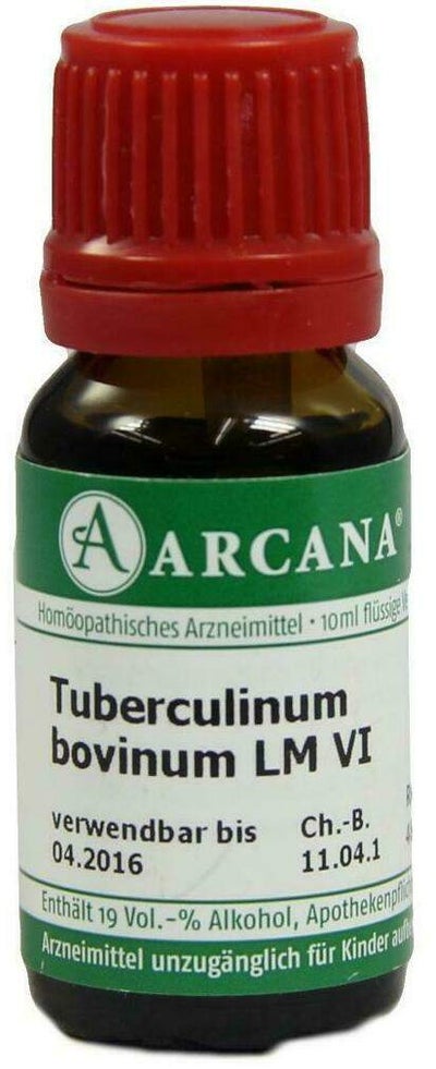 Tuberculinum Bovinum Arcana Lm 18 10ml Dilution Flüssige