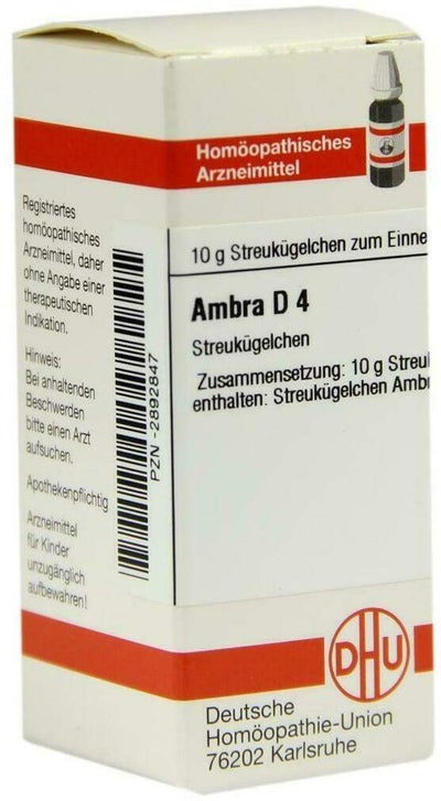 Dhu Ambra D4 Globuli