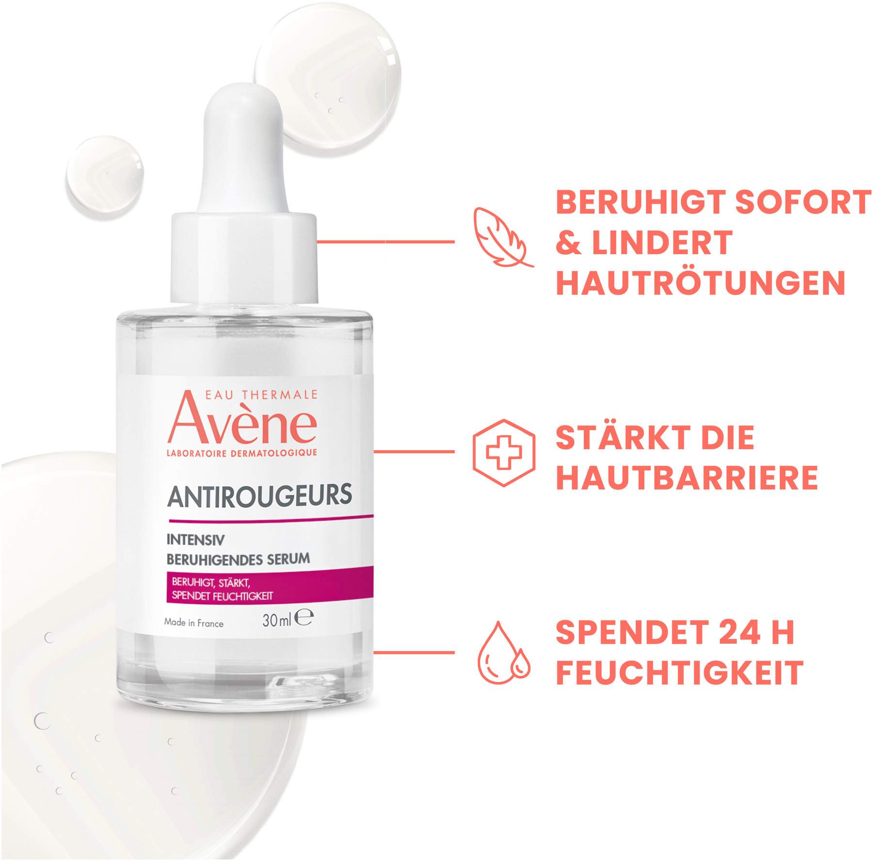 Avene Antirougeurs Intensiv beruhigendes Serum 30 ml