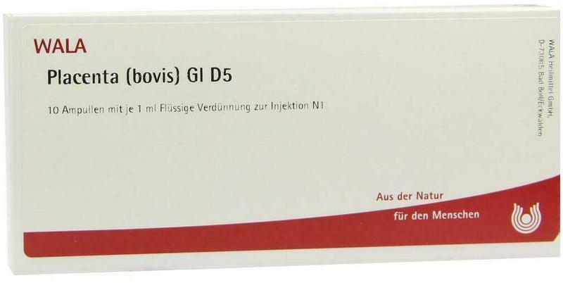 Wala Placenta Bovis Gl D5 10 X 1 ml Ampullen
