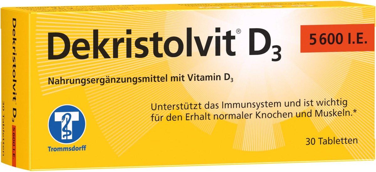 Dekristolvit D3 5.600 I.E. 30 Tabletten