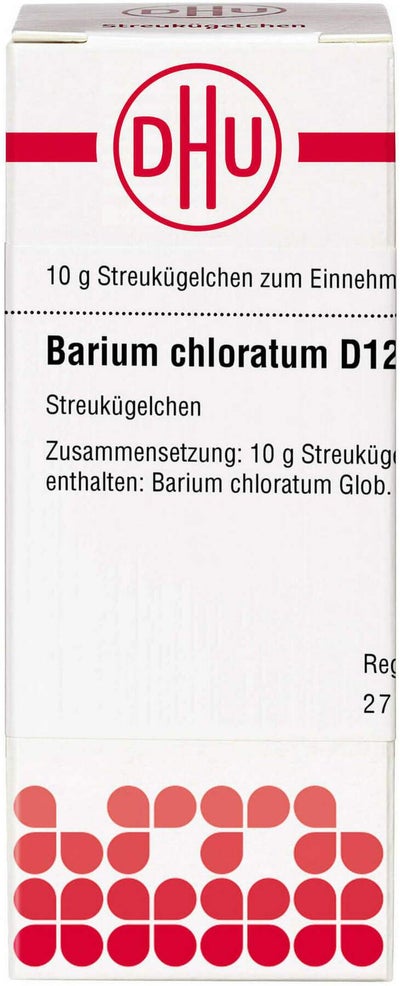 Dhu Barium Chloratum D12 Globuli 10 G