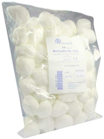 Mulltupfer Fes Tupf Nr.15b Unsteril 1lage 25x26cm Ballonform...