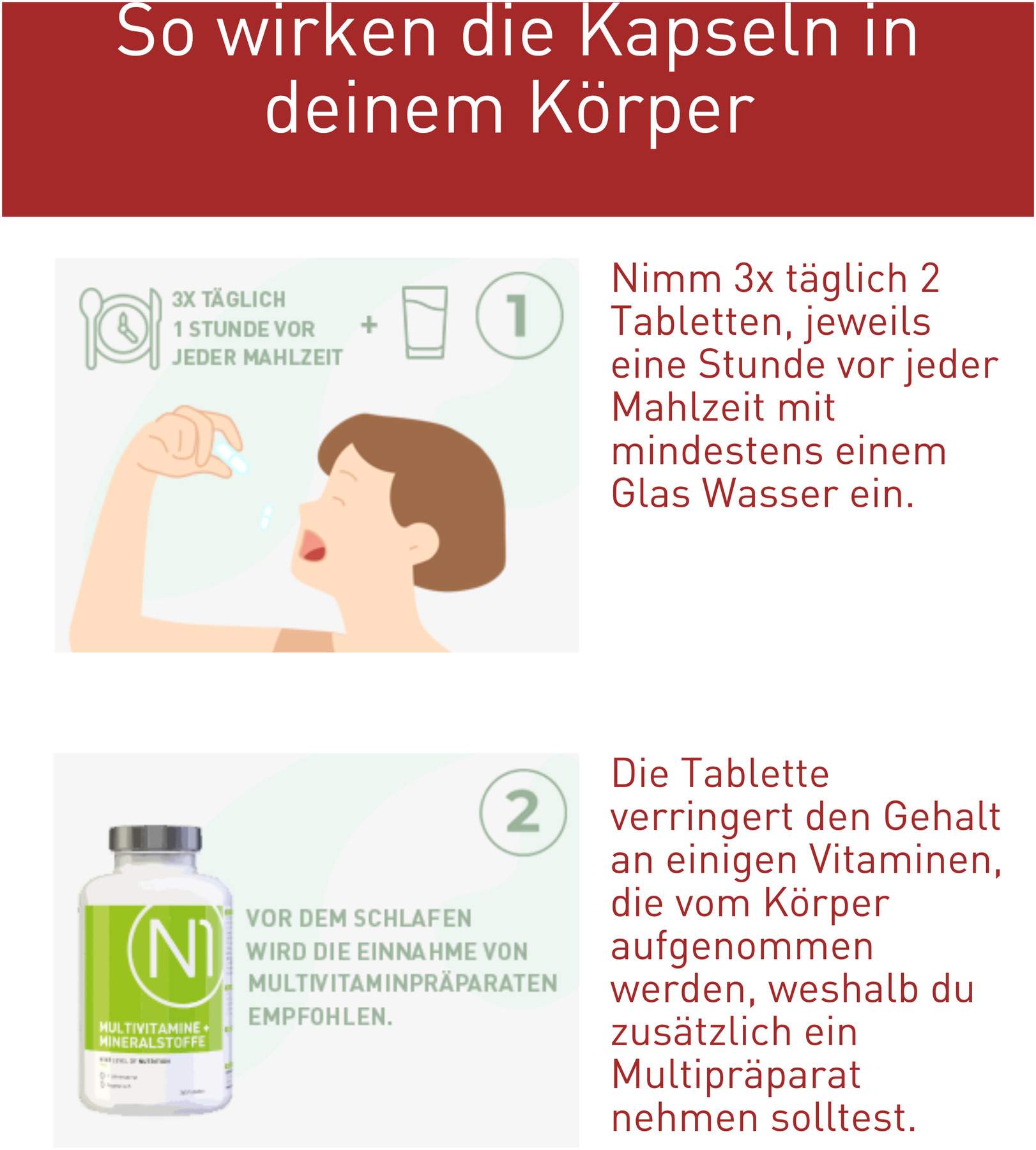 N1 Fett- Zucker- & Kohlenhydrate Blocker 45 Tabletten
