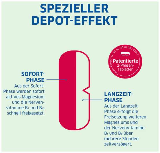 Magnesium Diasporal Pro DEPOT Muskeln und Nerven Tabletten 90 Stück