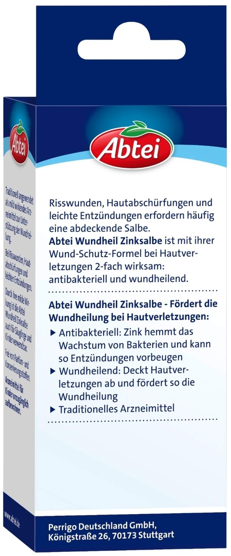 Abtei Wundheil Zinksalbe 75 ml