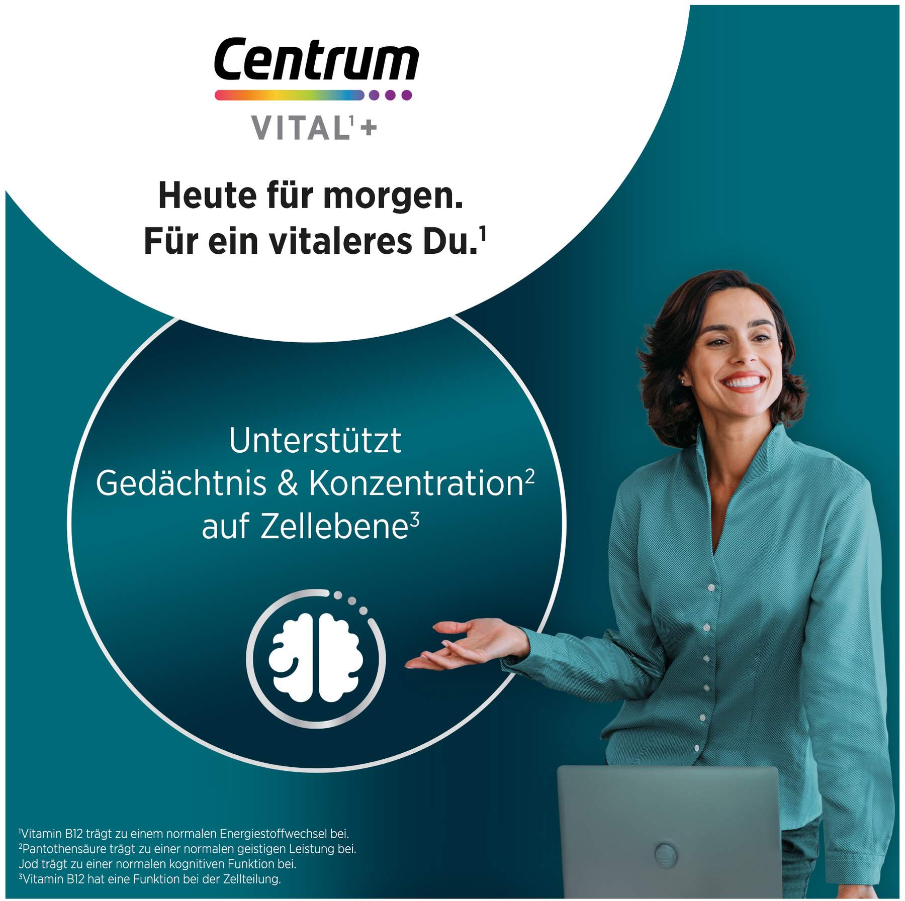 Centrum Vital + Mentale Leistung 30 Kapseln